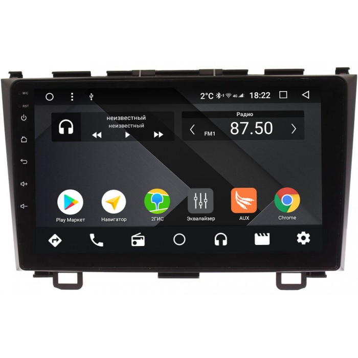 Штатная магнитола Honda CR-V III 2007-2012 Sbaid TS9-9008-4/32 на Android 8.1 (DSP, 4G SIM, 4/32GB)