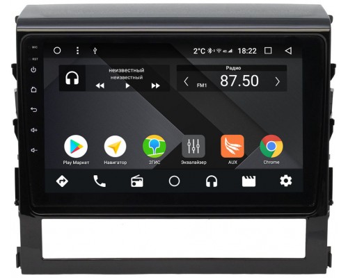 Toyota Land Cruiser 200 2015-2019 Sbaid TS9-9047-4/32 на Android 8.1 (DSP, 4G SIM, 4/32GB)