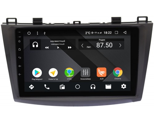 Mazda 3 (BL) 2009-2013 OEM PX9050-4/32 на Android 10 (PX6, IPS, 4/32GB)