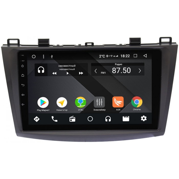 Штатная магнитола Mazda 3 (BL) 2009-2013 OEM PX9050-4/32 на Android 10 (PX6, IPS, 4/32GB)