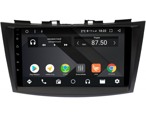 Suzuki Swift IV 2011-2017 OEM PX9102-4/32 на Android 10 (PX6, IPS, 4/32GB)