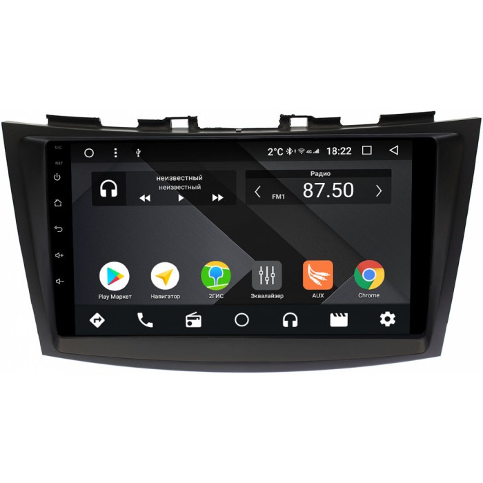 Штатная магнитола Suzuki Swift IV 2011-2017 OEM PX9102-4/32 на Android 10 (PX6, IPS, 4/32GB)