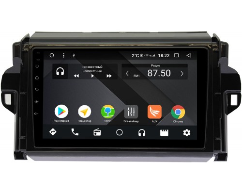 Toyota Fortuner II 2015-2020 OEM PX9106-4/32 на Android 10 (PX6, IPS, 4/32GB)