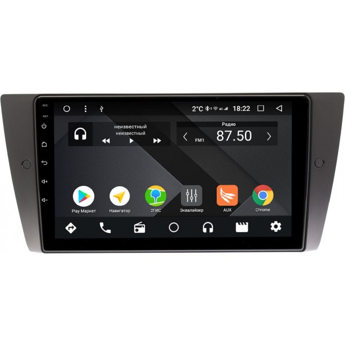 Штатная магнитола BMW 3 (E90, E91, E92, E93), 1 (E81, E82) OEM PX9111-4/32 на Android 10 (PX6, IPS, 4/32GB)