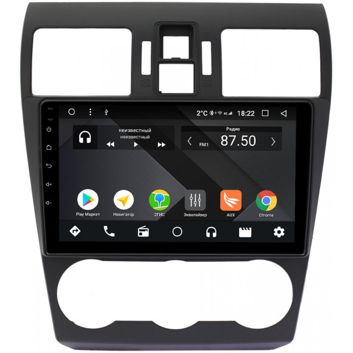 Штатная магнитола Subaru Forester IV, Impreza IV, XV I 2015-2018 OEM PX9132-4/32 на Android 10 (PX6, IPS, 4/32GB)