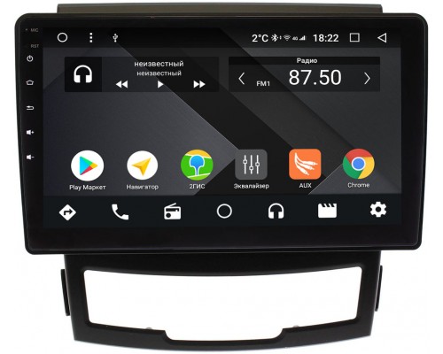 SsangYong Actyon II 2010-2013 OEM PX9184-4/32 на Android 10 (PX6, IPS, 4/32GB)