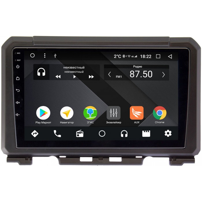 Штатная магнитола Suzuki Jimny IV 2018-2020 OEM PX9216-4/32 на Android 10 (PX6, IPS, 4/32GB)