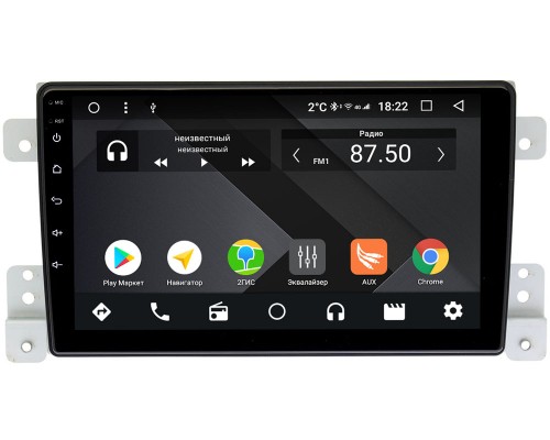 Suzuki Grand Vitara III 2005-2015 OEM PX9222-4/32 на Android 10 (PX6, IPS, 4/32GB)