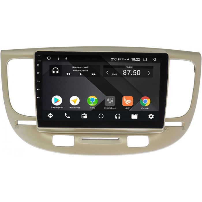 Штатная магнитола Kia Rio II 2005-2011 OEM PX9226-4/32 на Android 10 (PX6, IPS, 4/32GB)