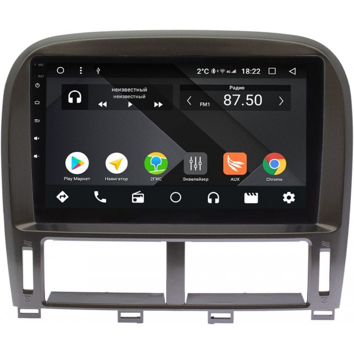 Штатная магнитола Toyota Celsior (F30) (2001-2006) OEM PX9261-4/32 на Android 10 (PX6, IPS, 4/32GB)