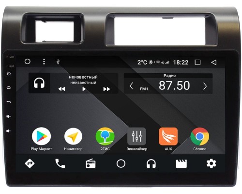 Toyota Land Cruiser 70 2007-2021 OEM PX9286-4/32 на Android 10 (PX6, IPS, 4/32GB)
