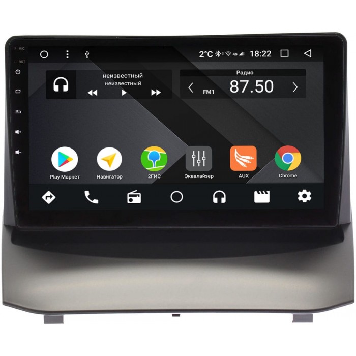 Штатная магнитола Ford Fiesta Mk6 2008-2019 OEM PX9297-4/32 на Android 10 (PX6, IPS, 4/32GB)