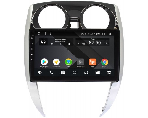 Nissan Note II (2013-2021) OEM PX10-1171-4/32 на Android 10 (PX6, IPS, 4/32GB)