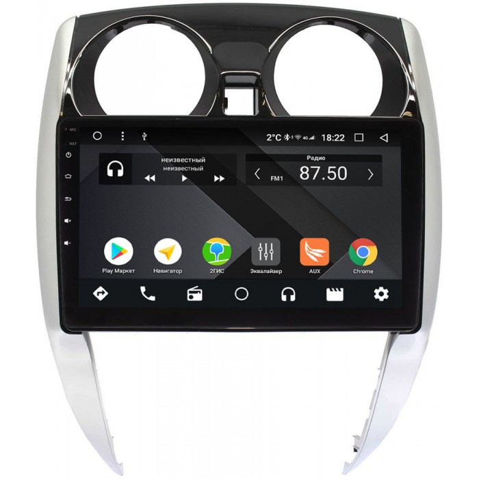 Штатная магнитола Nissan Note II (2013-2021) OEM PX10-1171-4/32 на Android 10 (PX6, IPS, 4/32GB)