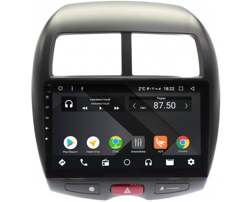 Mitsubishi ASX I 2010-2020 (Тип 2) OEM PX10-1213-4/32 на Android 10 (PX6, IPS, 4/32GB)