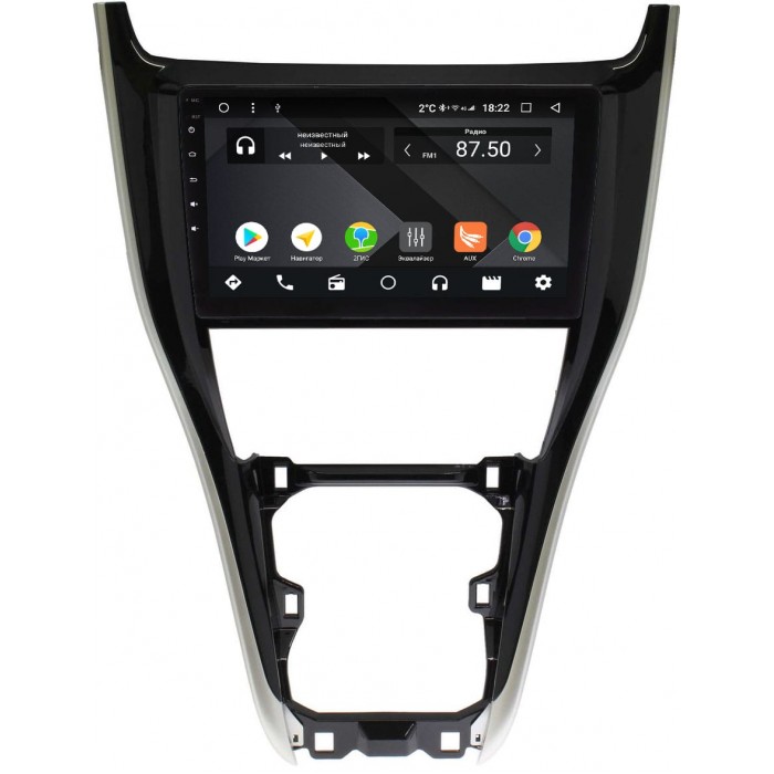 Штатная магнитола OEM PX10-1227-4/32 для Toyota Harrier III (XU60) 2017-2021 на Android 10 (PX6, IPS, 4/32GB)