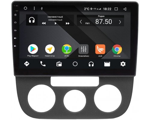 Volkswagen Jetta 2005-2011 (с кондиционером) OEM PX10-1307-4/32 на Android 10 (PX6, IPS, 4/32GB)