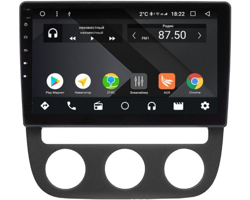 Volkswagen Jetta 2005-2011 (с климат-контролем) OEM PX10-1308-4/32 на Android 10 (PX6, IPS, 4/32GB)