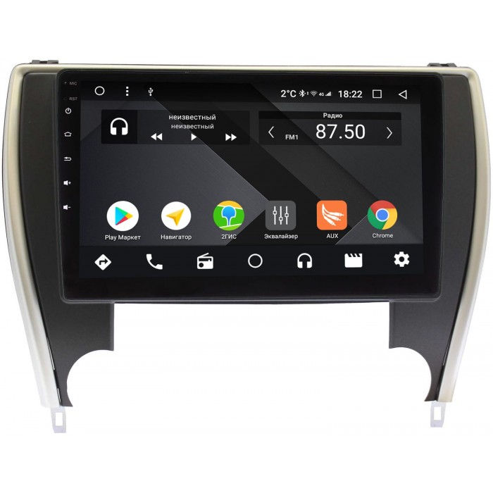 Штатная магнитола OEM PX10-TO206-4/32 для Toyota Camry XV55 2014-2018 (авто из USA) на Android 10 (PX6, IPS, 4/32GB)