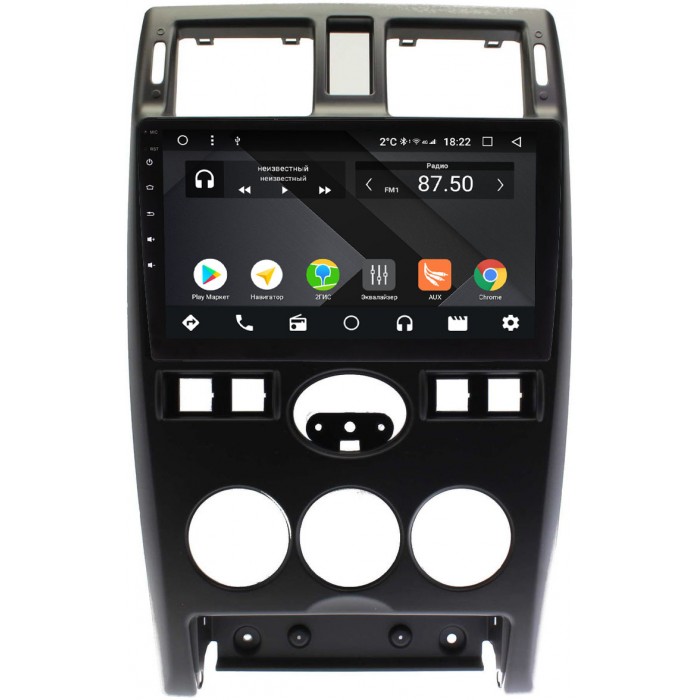 Штатная магнитола OEM PX9-1177-4/32 для Lada Priora (2007-2013) черная на Android 10 (PX6, IPS, 4/32GB)