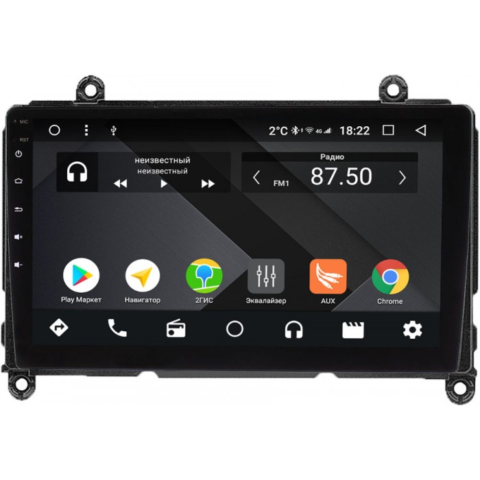 Штатная магнитола OEM PX9-260-4/32 для Toyota HiAce (H300) 2019-2022 на Android 10 (PX6, IPS, 4/32GB)
