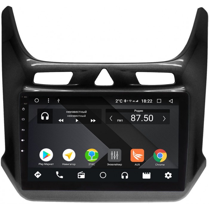 Штатная магнитола OEM PX9-408-4/32 для Ravon R4 2016-2020 (черный глянец) на Android 10 (PX6, IPS, 4/32GB)