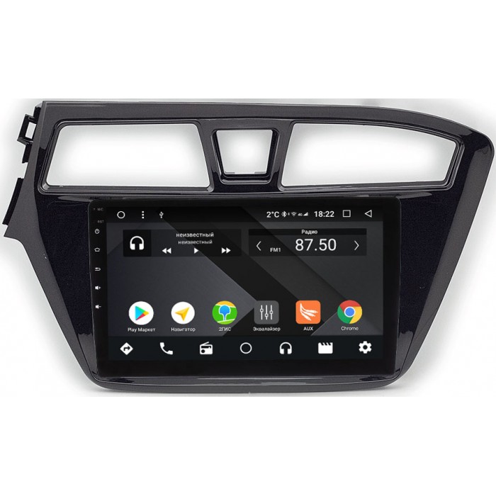 Штатная магнитола Hyundai i20 II 2014-2018 OEM PX9-578-4/32 на Android 10 (PX6, IPS, 4/32GB)