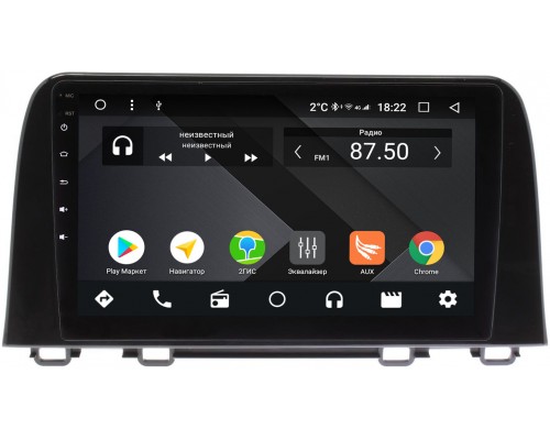 Honda CR-V V 2016-2021 OEM PX9-HO099N (черная)-4/32 на Android 10 (PX6, IPS, 4/32GB)