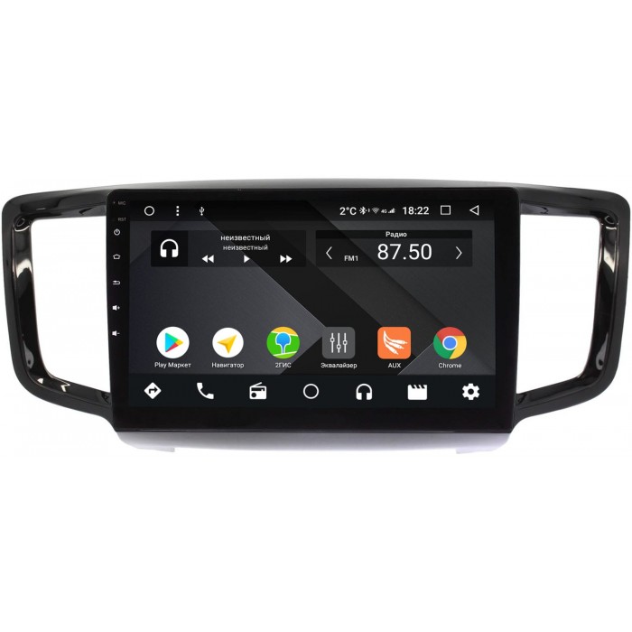 Штатная магнитола OEM PX9-HO117T-4/32 для Honda Odyssey V 2013-2017 на Android 10 (PX6, IPS, 4/32GB)