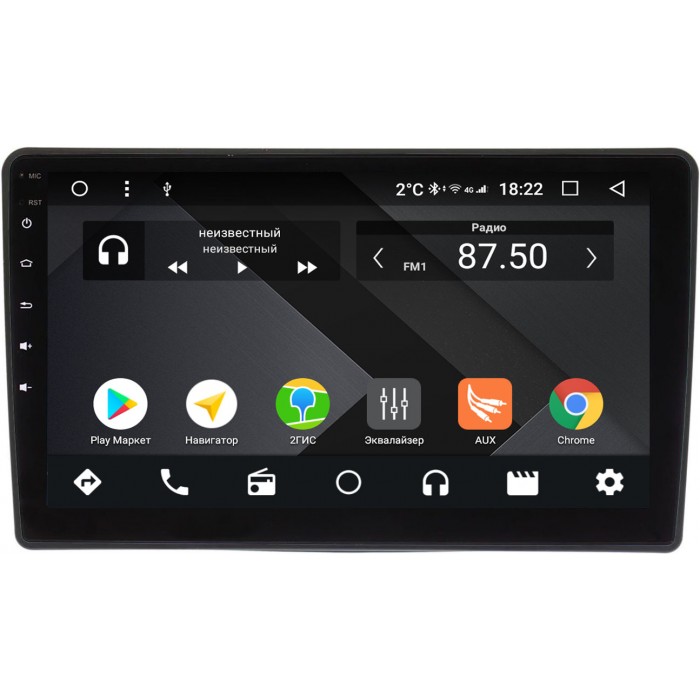 Штатная магнитола OEM PX9-KI165N-4/32 для Kia Ceed I 2010-2012 (с климат-контролем) на Android 10 (PX6, IPS, 4/32GB)