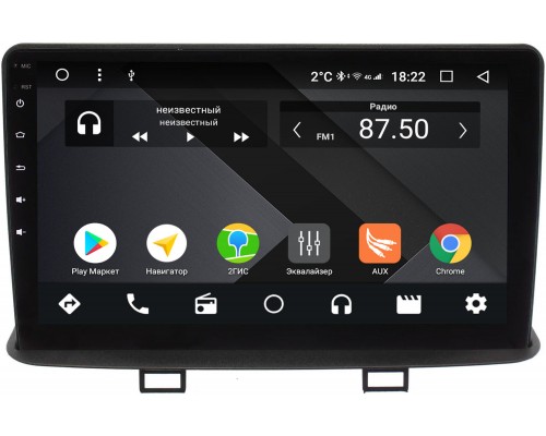 Mitsubishi Pajero Mini II 1998-2008 (в замен верхнего кармана) OEM PX9-MI103N-4/32 на Android 10 (PX6, IPS, 4/32GB)