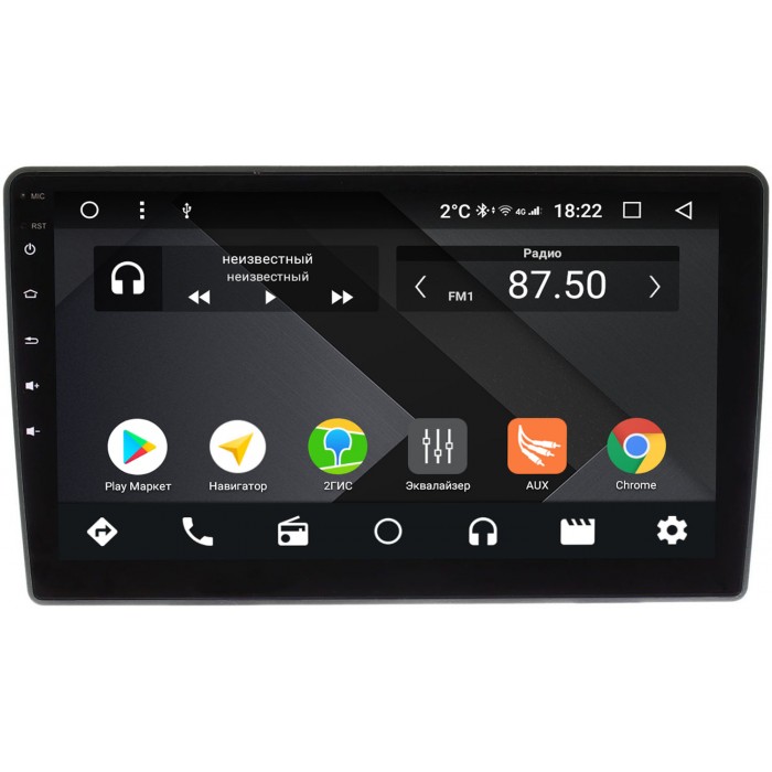 Штатная магнитола OEM PX9-NI165N-4/32 для Nissan Navara (Frontier) III (D40) 2005-2015 на Android 10 (PX6, IPS, 4/32GB)