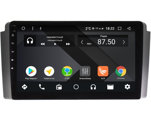 SsangYong Rexton 2001-2007 OEM PX9-SY020N-4/32 на Android 10 (PX6, IPS, 4/32GB)