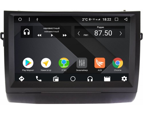 Toyota Prius II (XW20) 2003-2009 OEM PX9-TO295N-4/32 на Android 10 (PX6, IPS, 4/32GB)