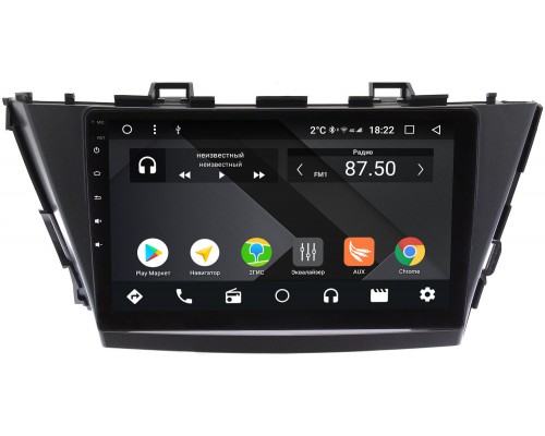 Toyota Prius Alpha 2011-2014 (правый руль) OEM PX9-TO296N-4/32 на Android 10 (PX6, IPS, 4/32GB)