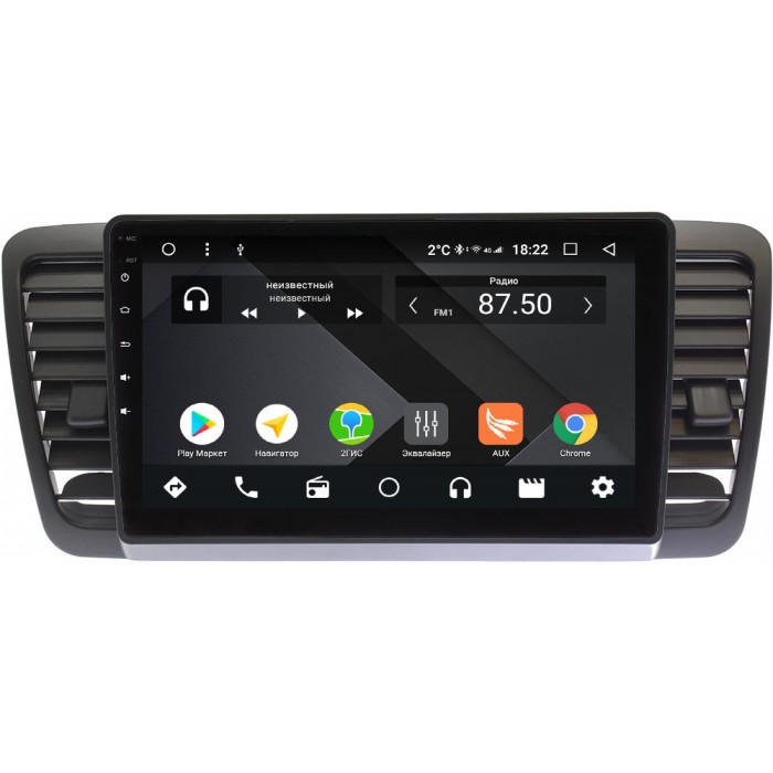 Штатная магнитола Subaru Legacy IV, Outback III 2003-2009 OEM PX9351-4/32 на Android 10 (PX6, IPS, 4/32GB)