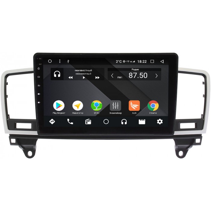 Штатная магнитола Mercedes GL-klasse (X166), ML-klasse (W166) 2011-2015 OEM PX9395-4/32 на Android 10 (PX6, IPS, 4/32GB)