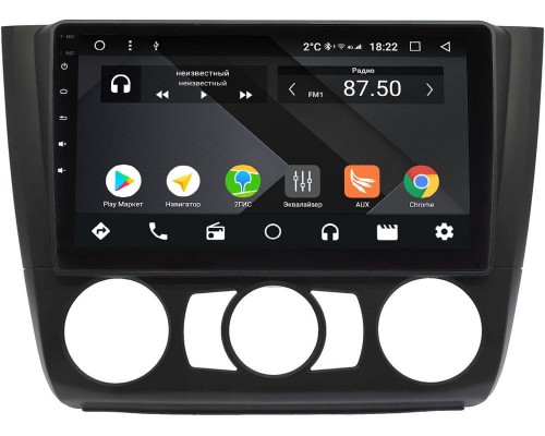 BMW 3 (E90, E91, E92, E93), 1 (E81, E82) с кондиционером OEM PX9449-4/32 на Android 10 (PX6, IPS, 4/32GB)