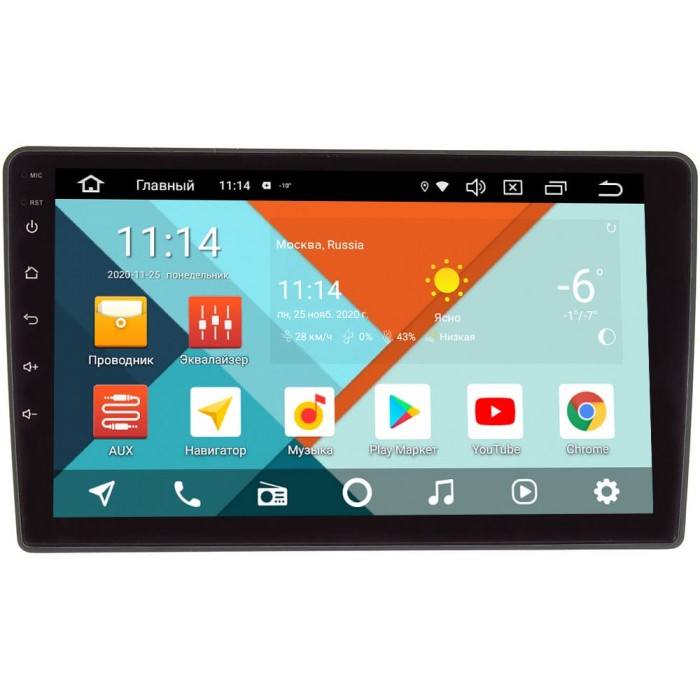 Штатная магнитола Lada Granta I, Kalina II 2013-2018 Wide Media KS9146QR-3/32 DSP CarPlay 4G-SIM на Android 10 (API 29)