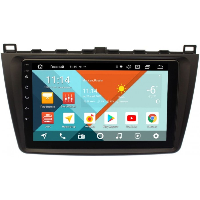 Штатная магнитола Mazda 6 (GH) 2007-2012 Wide Media KS9033QR-3/32 DSP CarPlay 4G-SIM на Android 10 (API 29)