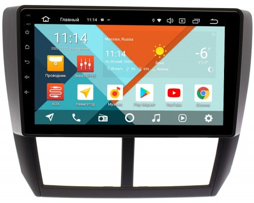 Subaru Forester, Impreza 2008-2014 Wide Media KS9080QR-3/32 DSP CarPlay 4G-SIM на Android 10 (API 29)