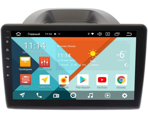 Ford Ecosport 2018-2021 Wide Media KS1054QR-3/32 DSP CarPlay 4G-SIM на Android 10 (API 29)