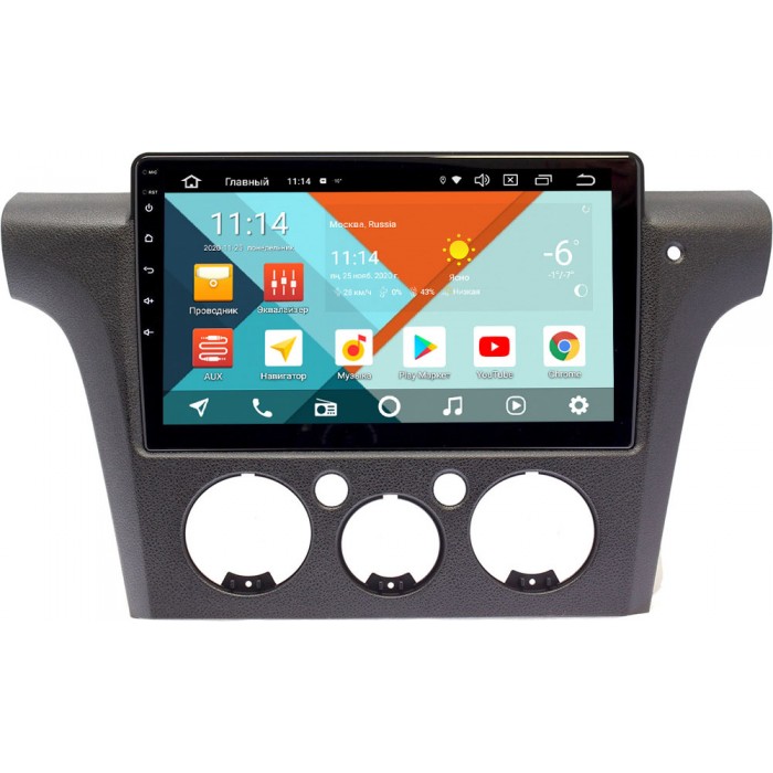 Штатная магнитола Mitsubishi Airtrek 2001-2008 Wide Media KS10-1132QR-3/32 DSP CarPlay 4G-SIM на Android 10 (API 29)
