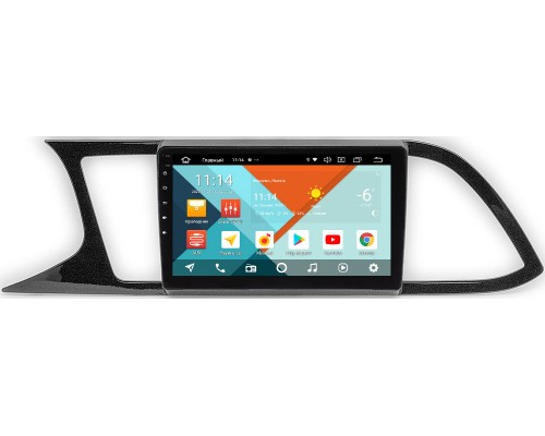 Seat Leon III 2012-2016 Wide Media KS9-224QR-3/32 DSP CarPlay 4G-SIM на Android 10 (API 29)