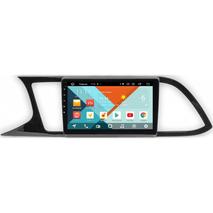 Штатная магнитола Seat Leon III 2012-2016 Wide Media KS9-224QR-3/32 DSP CarPlay 4G-SIM на Android 10 (API 29)