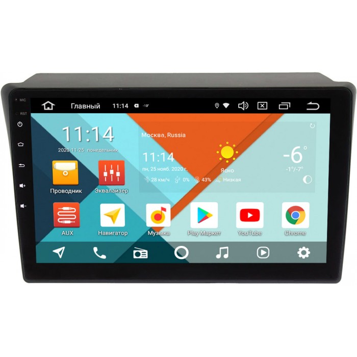 Штатная магнитола Toyota Hilux Surf VI 1997-2001 Wide Media KS10-1084QR-3/32 DSP CarPlay 4G-SIM Android 10 (API 29)
