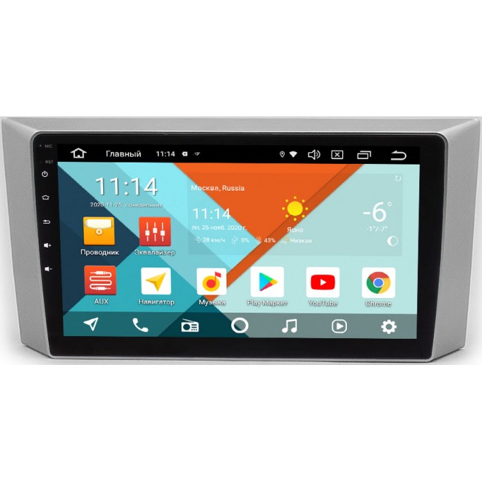 Штатная магнитола Foton Tunland (2011-2018) Wide Media KS10-1212QR-3/32 DSP CarPlay 4G-SIM на Android 10 (API 29)