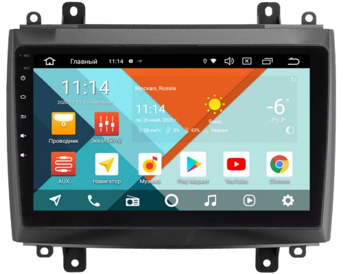 Cadillac CTS, SRX 2003-2009 Wide Media KS10-3528QR-3/32 DSP CarPlay 4G-SIM на Android 10 (API 29)