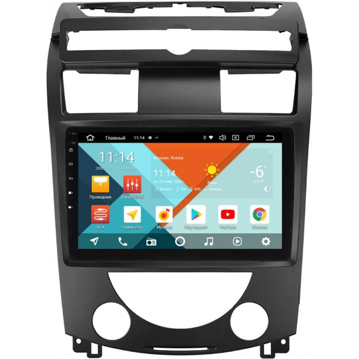 Штатная магнитола SsangYong Rexton II 2007-2012 Wide Media KS10-3539QR-3/32 DSP CarPlay 4G-SIM на Android 10 (API 29)