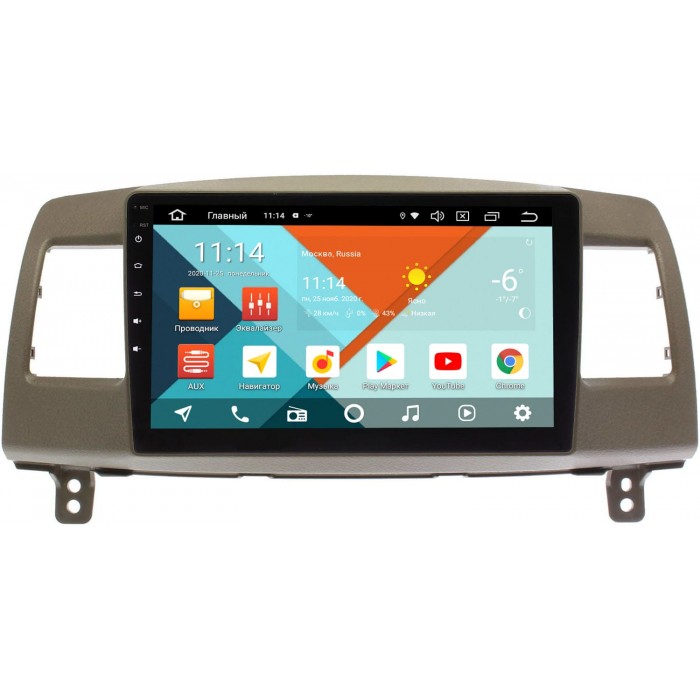 Штатная магнитола Wide Media KS9-1232QR-3/32 DSP CarPlay 4G-SIM для Toyota Mark II IX (X110), Verossa 2001-2007 (руль справа) на Android 10 (API 29)